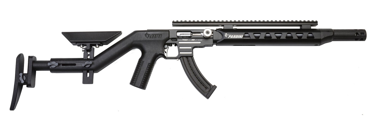 Pardini TR20: la nuova carabina semiautomatica per il tiro rapido sportivo Carabina semi-automatica Pardini TR20 calibro .22 Long Rifle