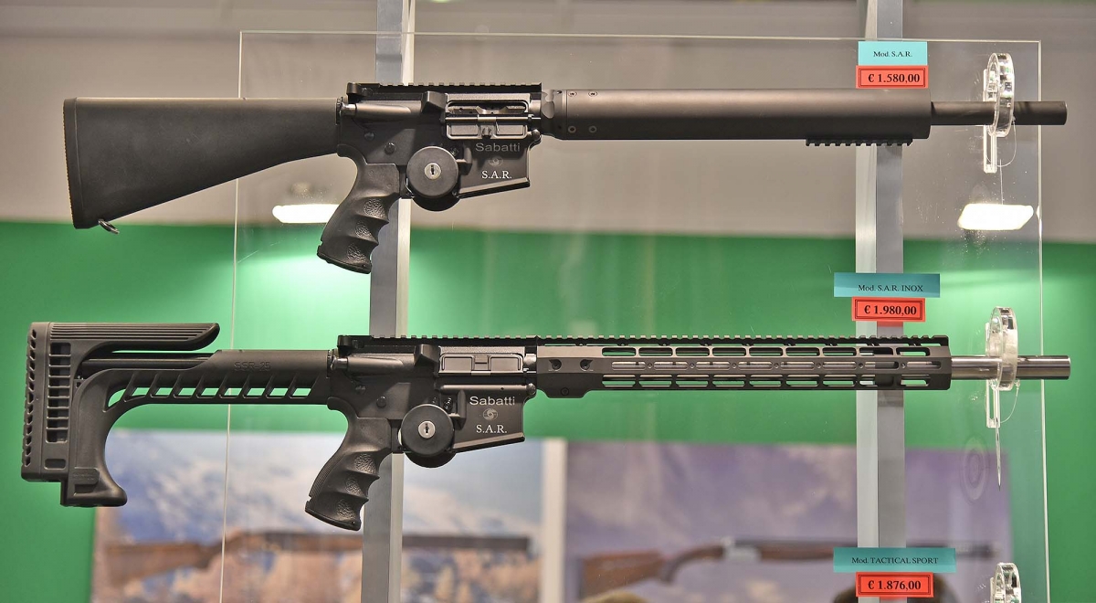 Sabatti S.A.R.: il Black Rifle da competizione...