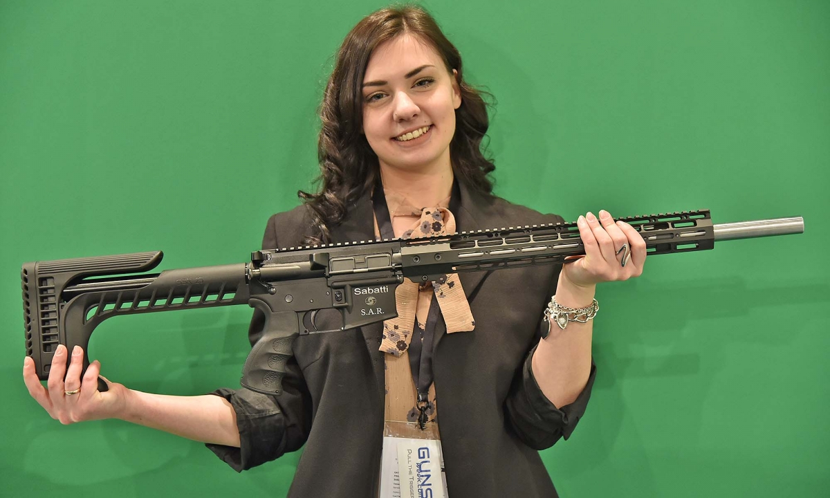 Sabatti S.A.R.: il Black Rifle da competizione...