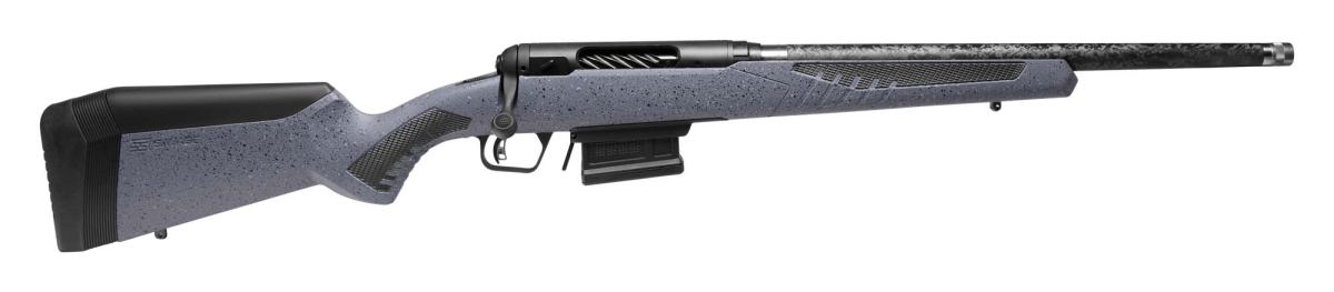 Savage Arms 110 Carbon Predator: a new lightweight hunting rifle Savage Arms 110 Carbon Predator bolt-action hunting rifle – right side
