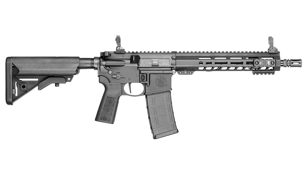 Smith & Wesson M&P-15T SBR: a new semi-automatic rifle for law enforcement Smith & Wesson M&P-15T SBR 5.56x45mm NATO semi-automatic rifle – right side