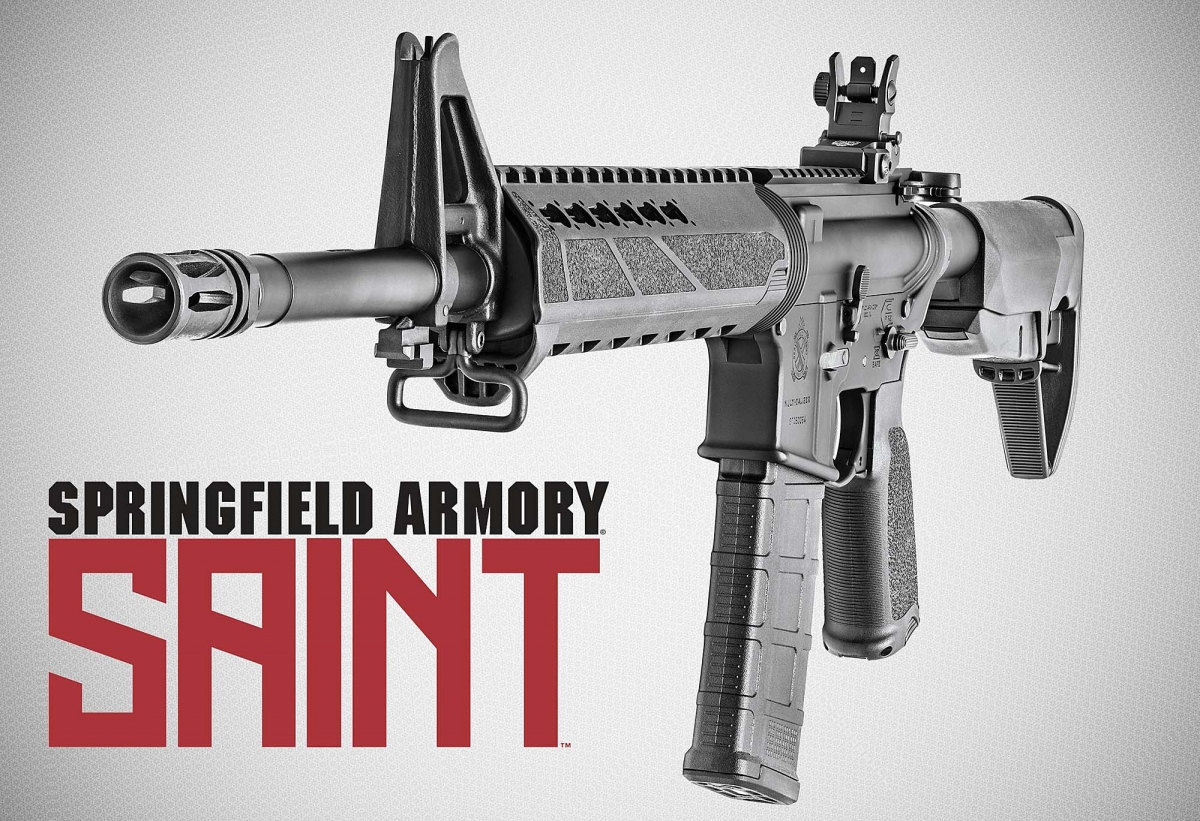 The SAINT is Springfield Armory&#039;s first AR-15 derivative