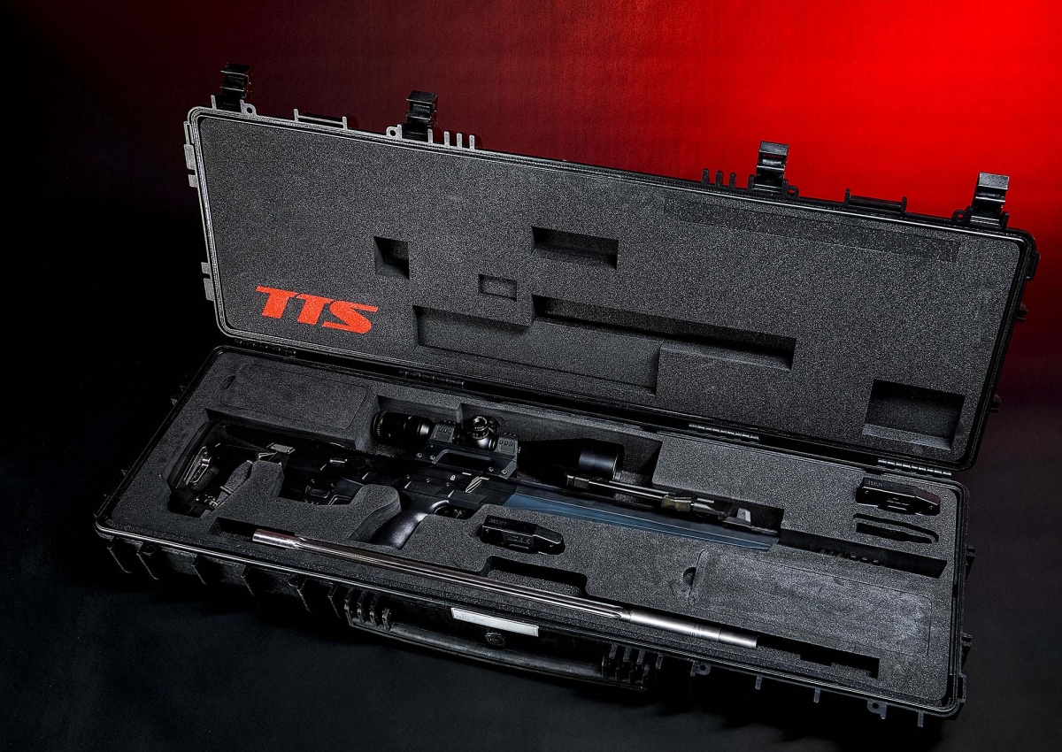 Tec Target Schneider TTS Xceed bull-pup bolt-action rifle Tec Target Schneider TTS Xceed bull-pup bolt-action rifle
