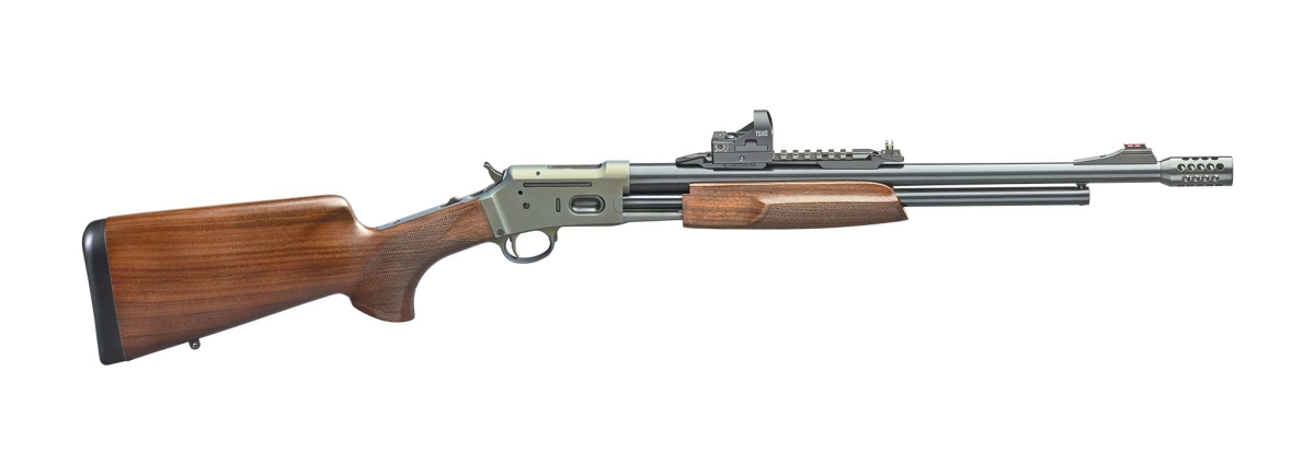 Carabina a pompa Pedersoli Jackal 44 – versione accessoriata