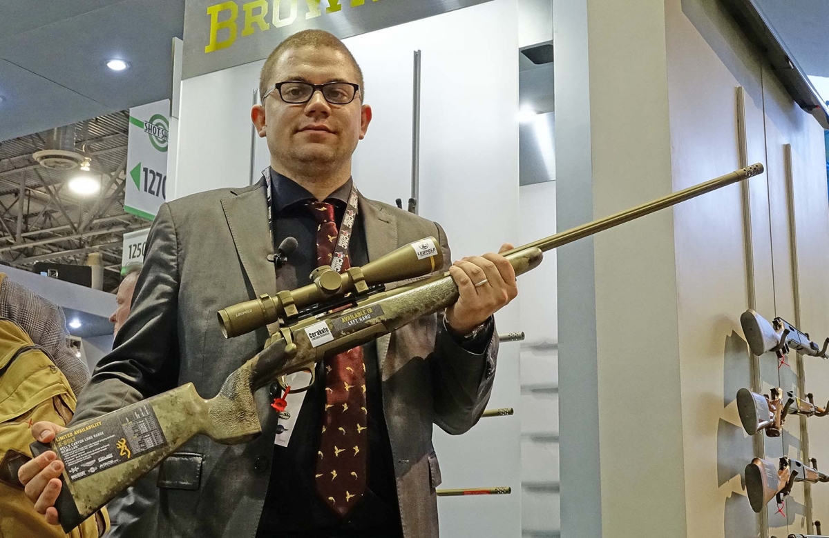 2 new Browning X-Bolt McMillan rifles