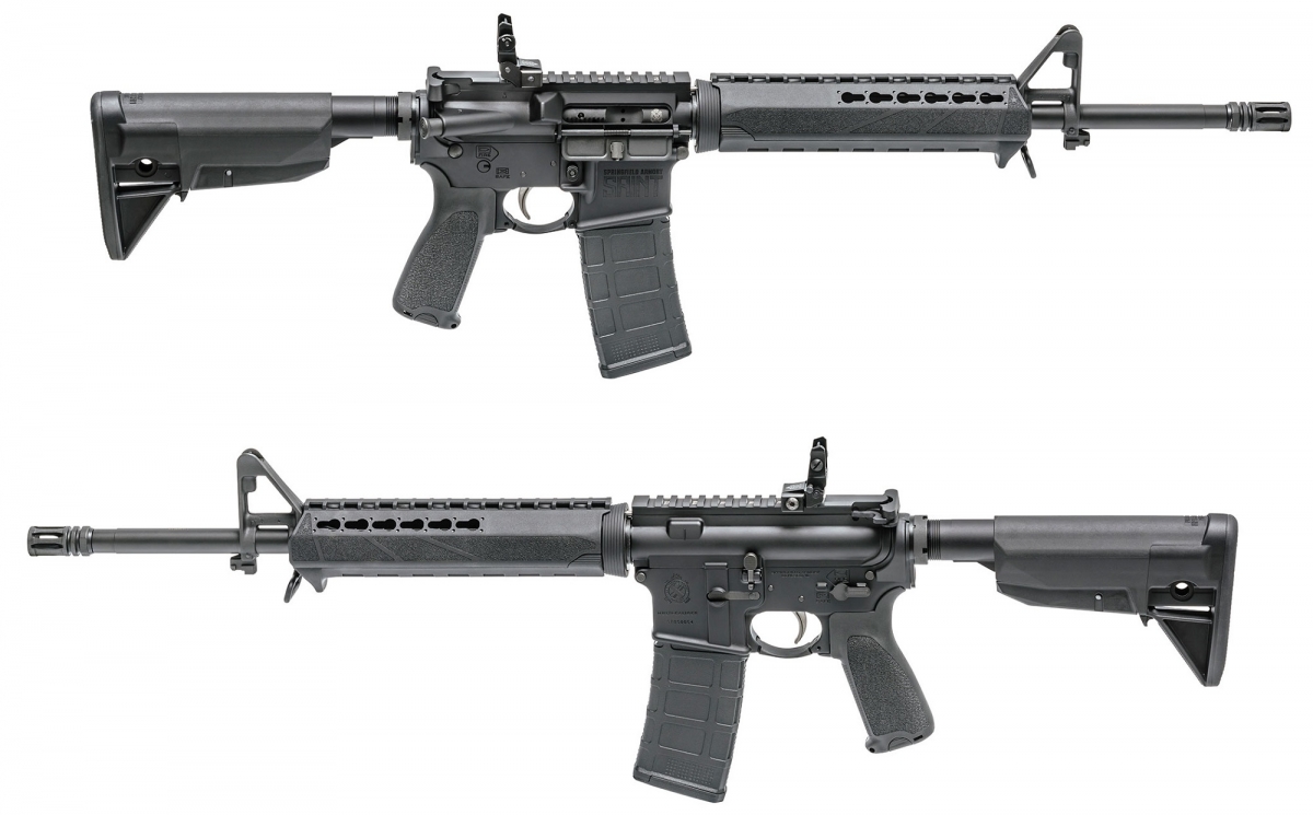 SAINT 5.56mm, l'AR-15 di Springfield Armory Il fucile Springfield Armory SAINT è fornito di plastiche BCM