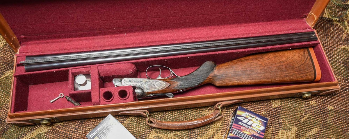 Fucili fini: una doppietta Francotte Armi classiche: una doppietta Francotte