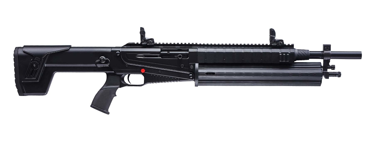 Atlas Forces Rewold: a peculiar Turkish semi-automatic tactical shotgun Atlas Forces Rewold 12 gauge semi-automatic shotgun – right side