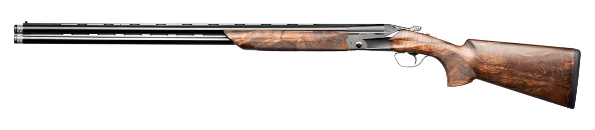 Beretta SL2 over-under shotgun: designed to win Beretta SL2 12-gauge over-under shotgun – left side