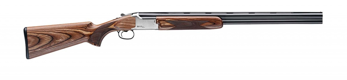 New Browning B525 Game Laminated over-and-under shotgun Browning B525 Game Laminated over-and-under hunting shotgun – right side
