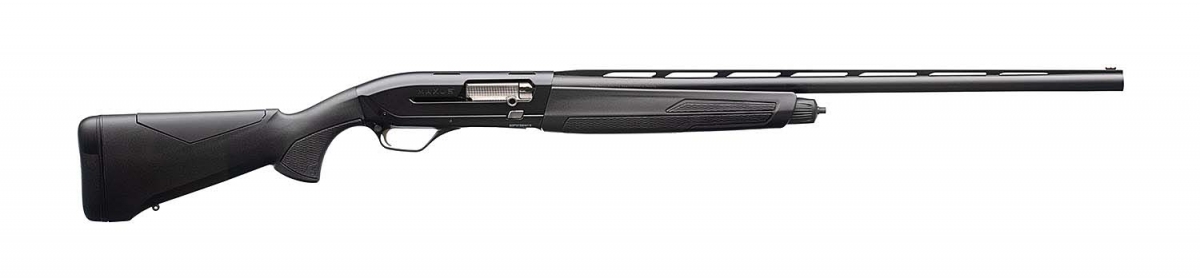 Browning introduces the Maxus 2 Composite Black hunting shotgun Browning Maxus 2 Composite Black 12 gauge semi-automatic hunting shotgun – right side