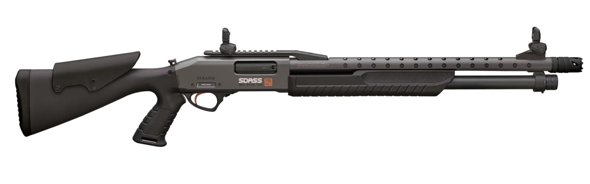 Fabarm SDASS PRO Stage 2: il "pompa" tattico modernizzato Fucile a pompa FABARM SDASS Pro Forces Stage 2 calibro 12 – lato destro