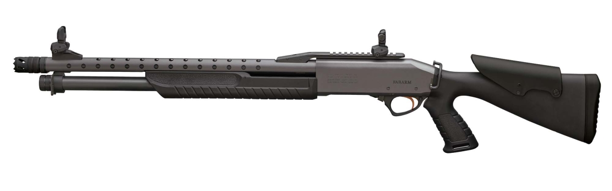 Fabarm SDASS PRO Stage 2: il "pompa" tattico modernizzato Fucile a pompa FABARM SDASS Pro Forces Stage 2 calibro 12 – lato sinistro