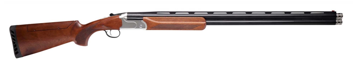 Savage Arms introduces the Stevens 555 Sporting over-under shotgun Savage Arms Stevens 555 Sporting 12-gauge over-under shotgun – right side