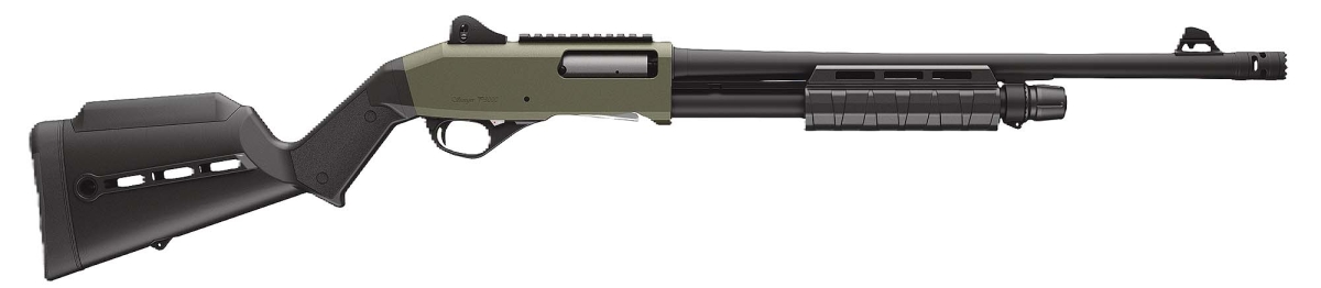 Stoeger P3000 Tactical, nuovo fucile a pompa tattico Fucile a pompa Stoeger P3000 Tactical calibro 12 – versione con serbatoio da quattro cartucce