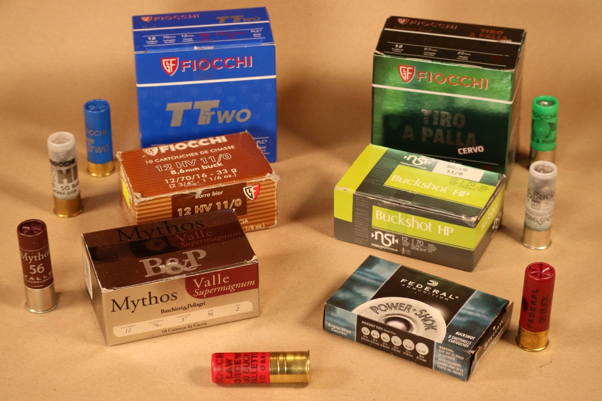 A wide choice of 12 gauge shells with very different case height