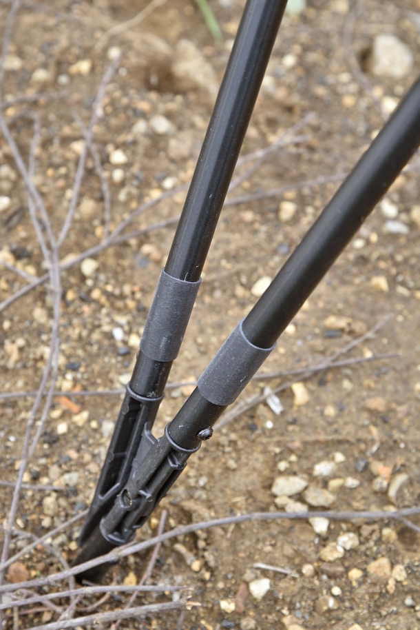 Detail of the ground-rest point