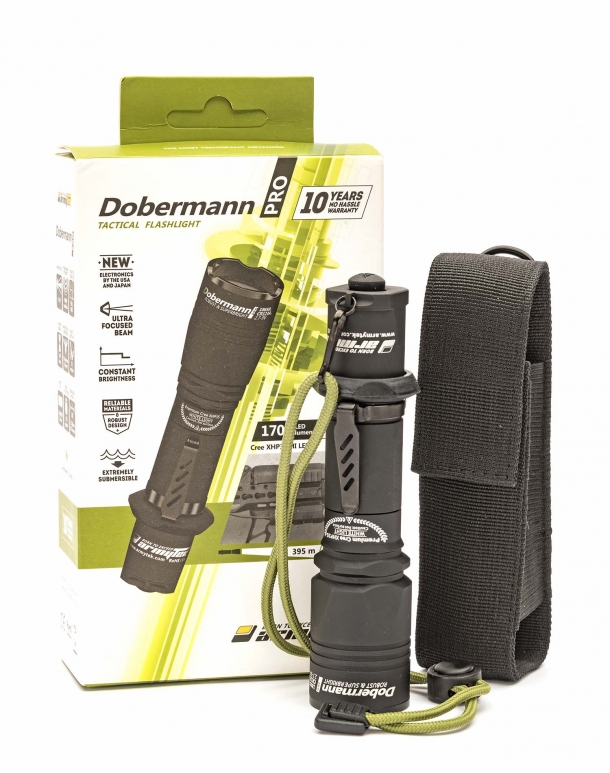 Armytek Dobermann Pro XHP35 HI flashlight Armytek Dobermann Pro XHP35 HI flashlight