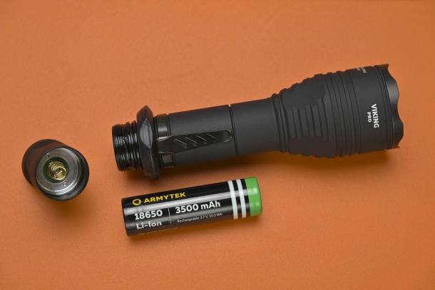 Flashlight Armytek Viking Pro Magnet USB