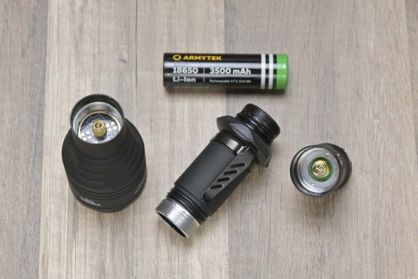 Flashlight Armytek Viking Pro Magnet USB