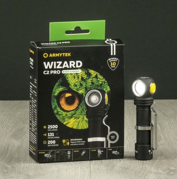 Armytek Wizard C2 Pro multipurpose LED flashlight