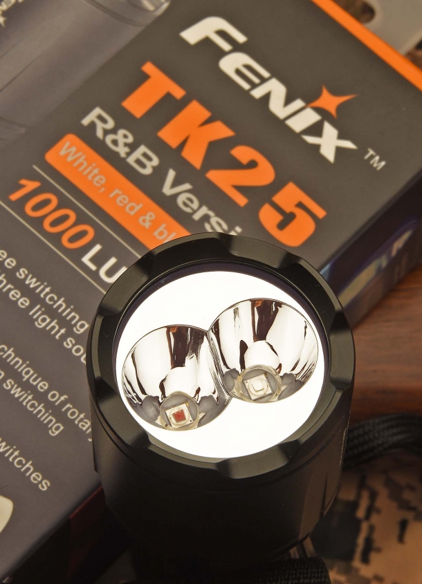 Front view of the reflector