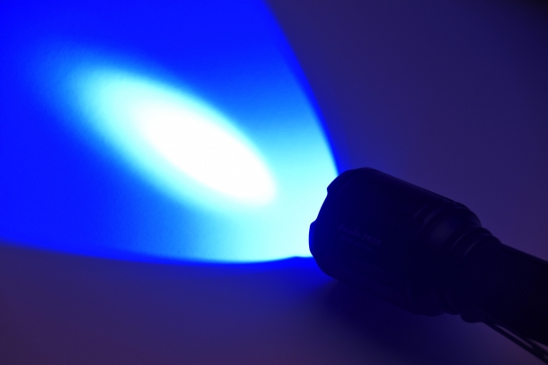 Blue light...