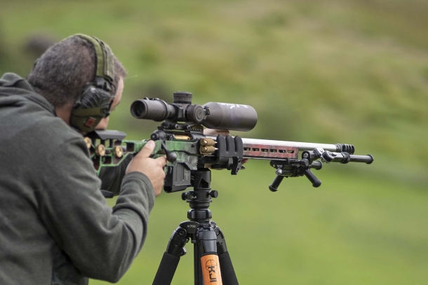 From Art to Arsenal: usability of tripod ball-heads for rifle shooting KJI's Reaper Grip leaves the rifle free to recoil, sliding inside the two lateral jaws