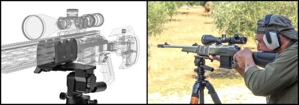 KJI Reaper Grip and Reaper Rail: two heads for shooting tripods