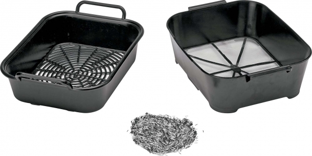 Lyman "Cyclone" Rotary Thumbler: the effective case tumbler The tumbler comes with a pair of unique sifter pans which makes separating pins from the cases a breeze