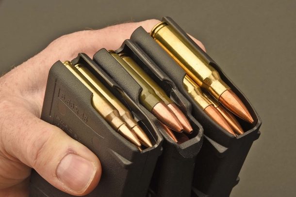 The 3 basic platforms: 5.56mm NATO, 7.62x39mm Russian, 7.62x51mm NATO