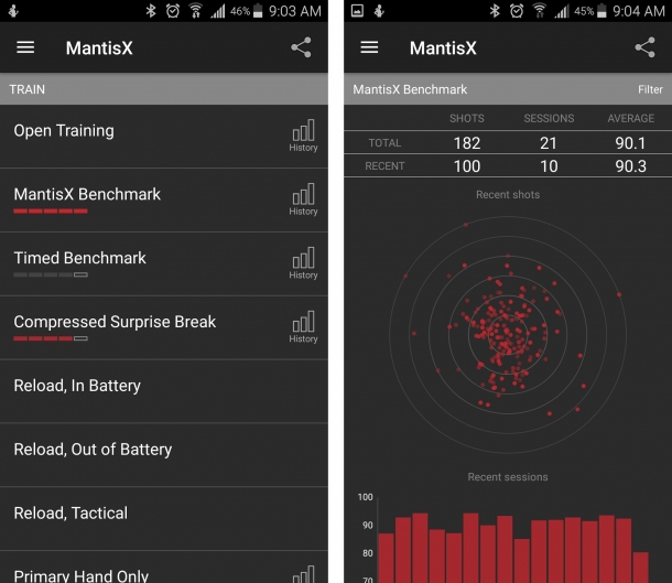 MantisX training system – the best just got better Some of the latest options offered by MantisX with their latest updates