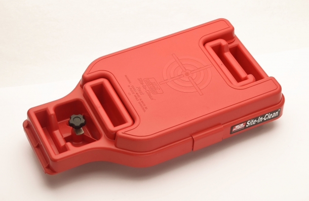 The internal tray with the lid closed