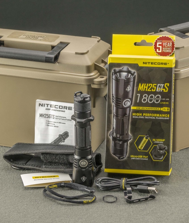 Nitecore MH25GTS multitask hybrid flashlight Nitecore MH25GTS multitask hybrid flashlight
