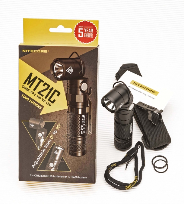 Nitecore MT21C multifunctional adjustable flashlight Nitecore MT21C multifunctional adjustable flashlight
