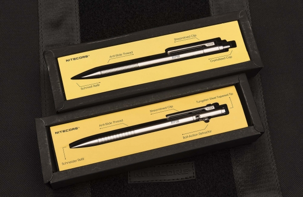 Nitecore NTP30 e NTP40: le penne tattiche... titaniche! Nitecore NTP30 e NTP40: le penne tattiche... titaniche!