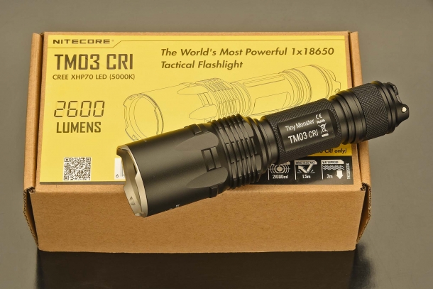Torce Nitecore TM03 CRI e TM28: piccoli mostri di potenza!