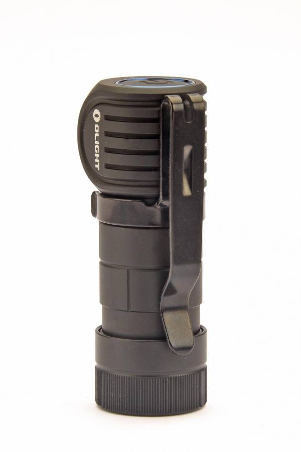 A removable and reversible clip allows hands-free use if attached to a shirt pocket or collar