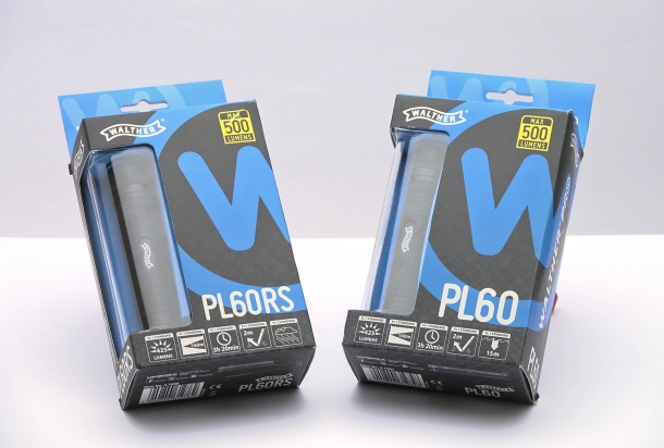 The Walther Pro PL60 flashlights are offered by Umarex as every-day carry and mounted illumination options