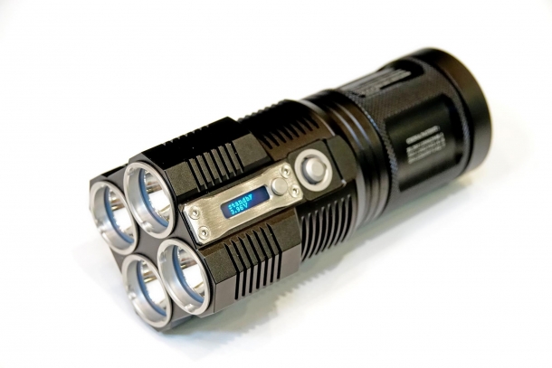 The Nitecore TM28 features 4 CREE XHP35 HI LEDs