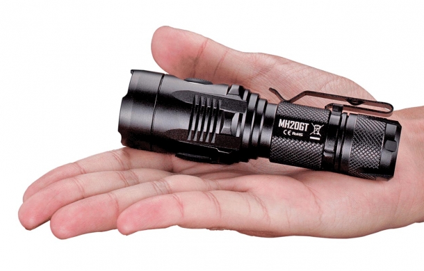 New Nitecore flashlights at IWA 2017 The Nitecore MH20GT flashlight