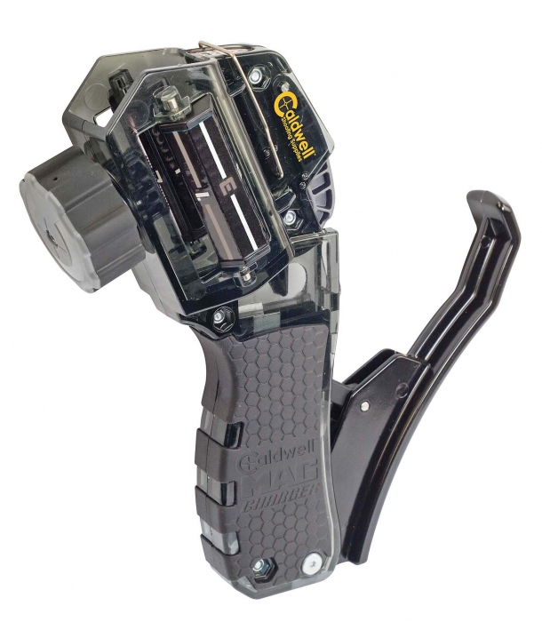 Caldwell Mag Charger Universal Pistol Loader: il carichino universale per pistole Il caldwell Universal Pistol Loader è realizzato in policarbonato