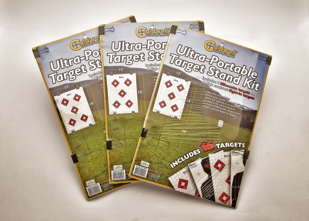 Il Caldwell Ultra Portable Target Stand Kit è pensato specificamente per il tiro all'aperto