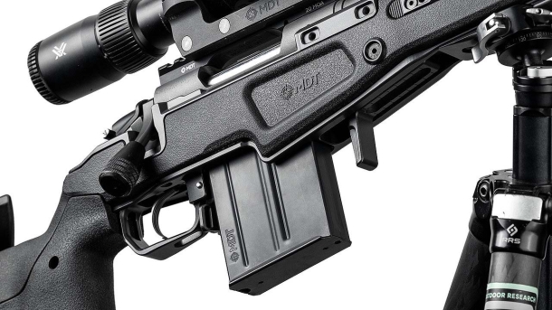 MDT JAE-G5 chassis, new and updated for Remington 700 action rifles MDT JAE-G5 chassis, new and updated for Remington 700 action rifles