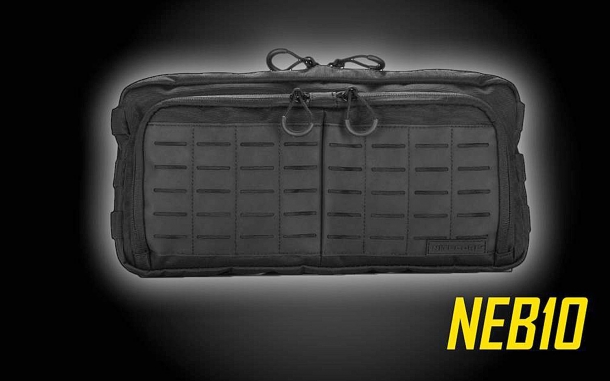 Nitecore NTC10, NEB10 and NEB20: the unexpected tactical bags The Nitecore NEB10 bag