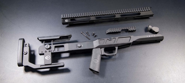 Rome "Lorica": lo chassis per trasformare la carabina CZ 457 in una mini-Victrix