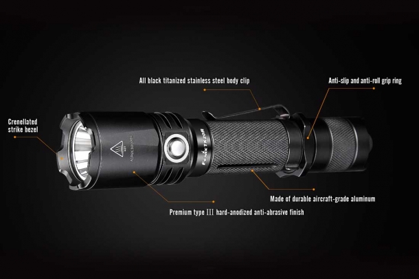 Fenixlight 2017 new products Fenixlight TK20R rechargeable flashlight