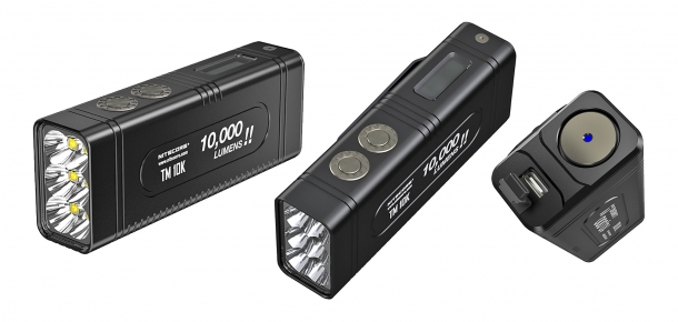 VIDEO: Nitecore TM10K 10.000 lumen flashlight