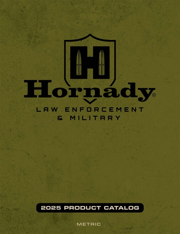 Catalogo Hornady 2025 per clienti istituzionali