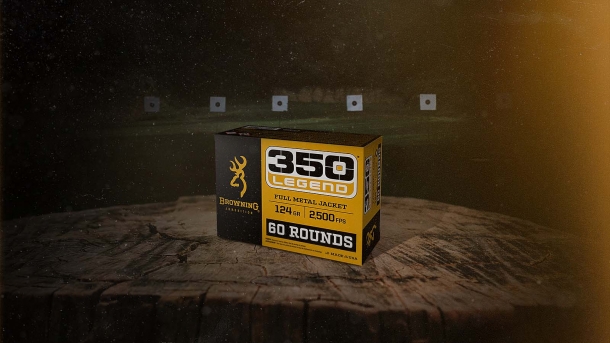 Browning Ammunition: the new products for 2022! New Browning .350 Legend value pack